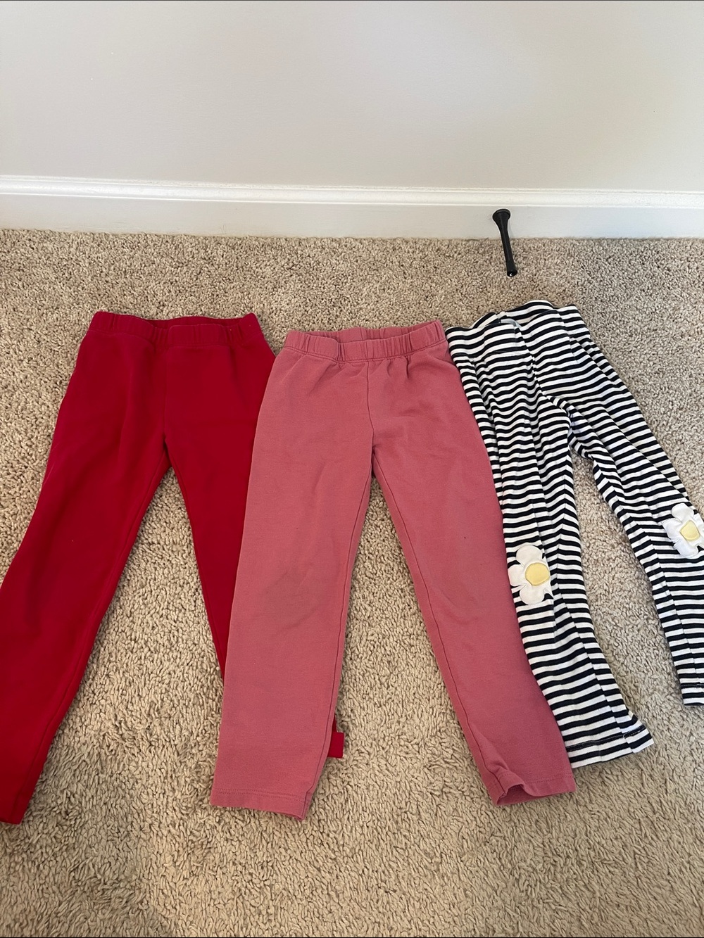 Kids Solid 4t Leggings - Stretchy Everyday Bottoms